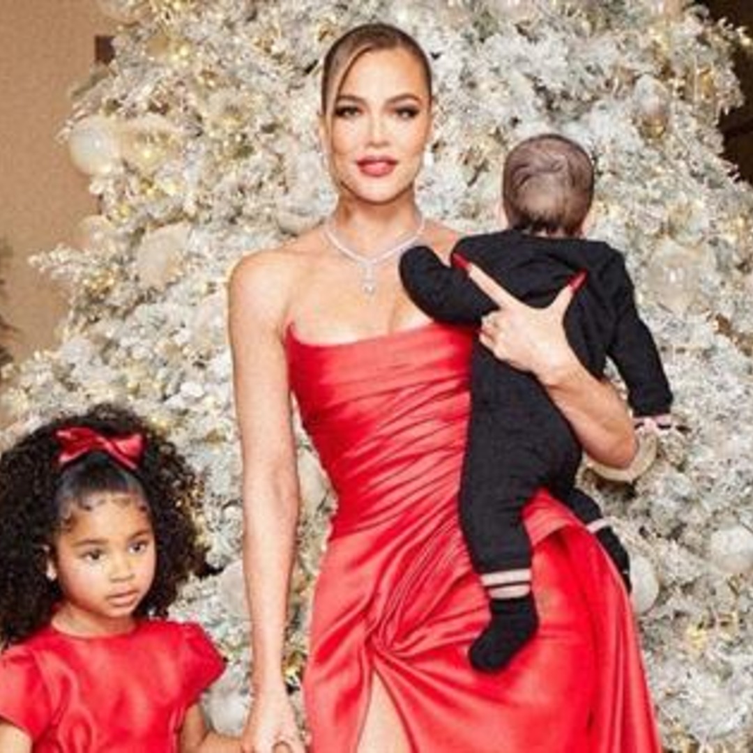 Khloe Kardashian Shares Christmas Photo With Baby Boy & Daughter True